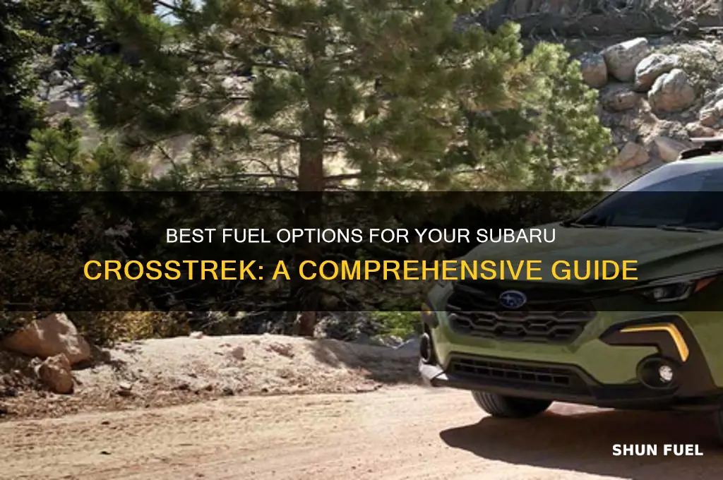 what fuel for subaru crosstrek