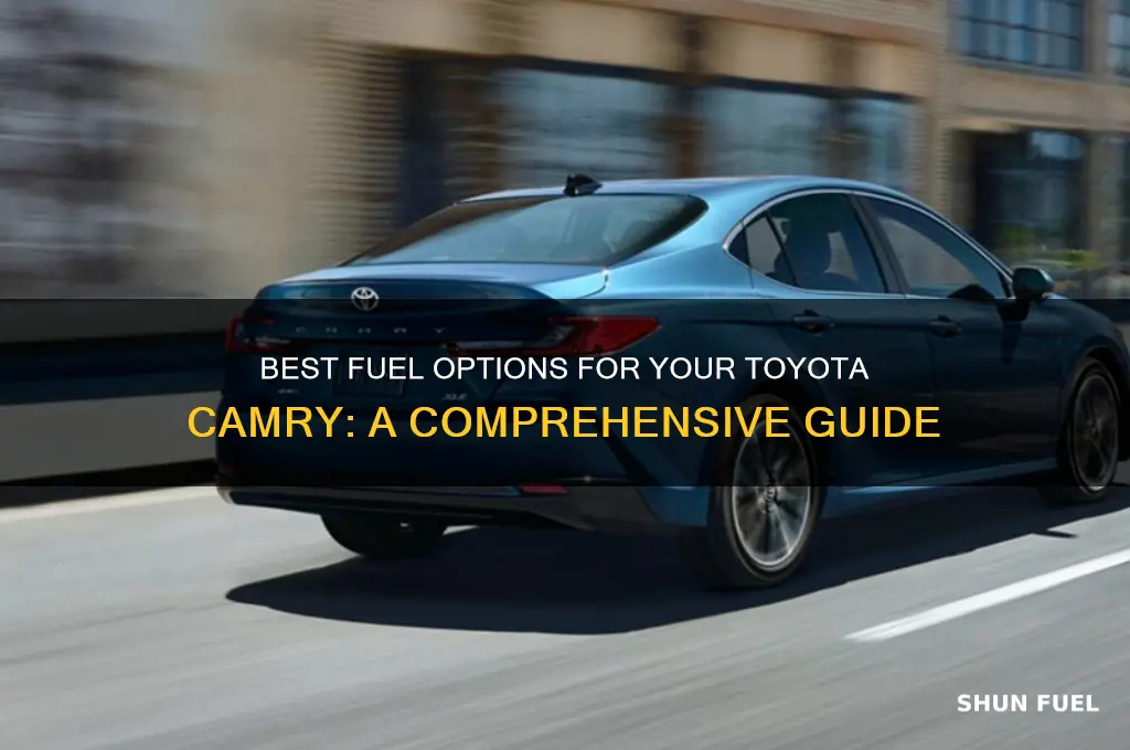 what fuel for toyota camry