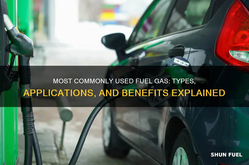 what fuel gas is most frequently used