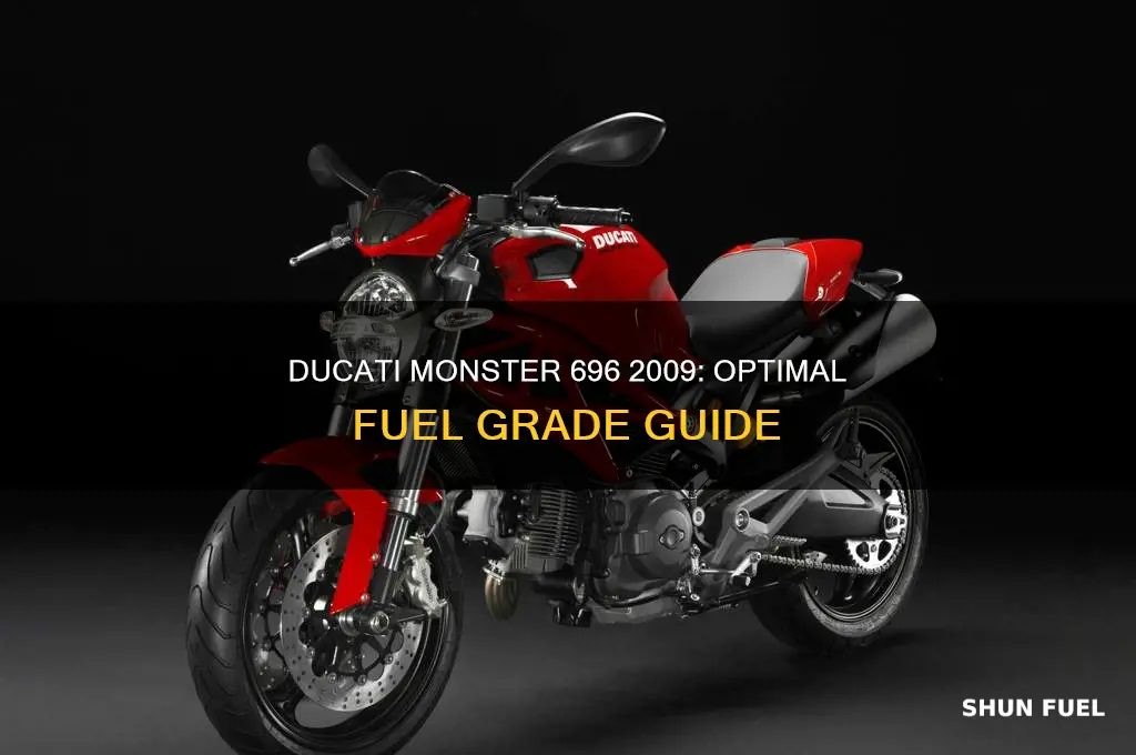 what fuel grade does 2009 ducati monster 696 use