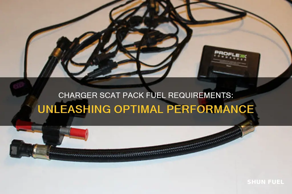 what fuel in charger scatpack