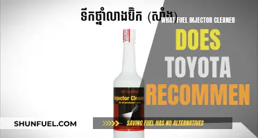 Toyota's Recommended Fuel Injector Cleaners: Best Options