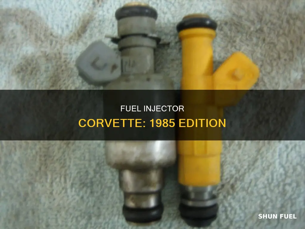 what fuel injectors are on a 85 corvette