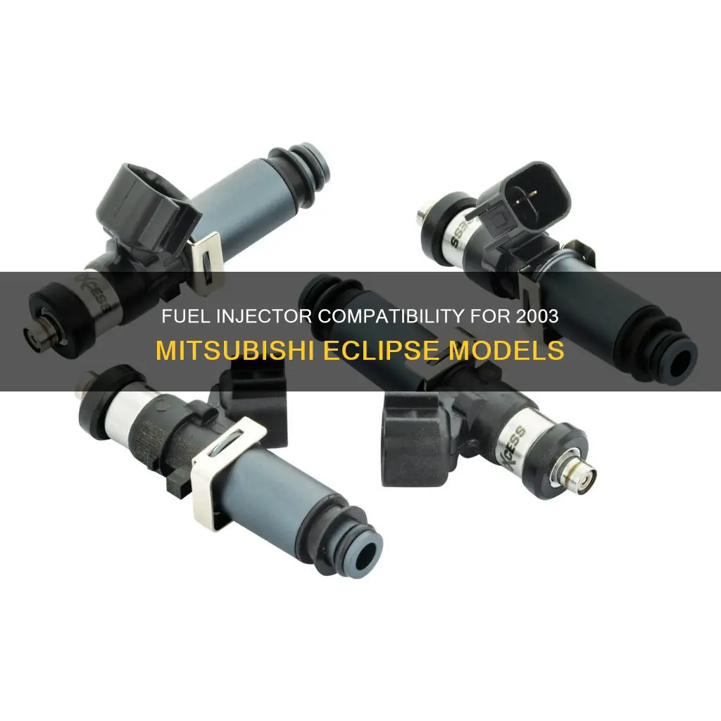 what fuel injectors fit 2003 eclispe