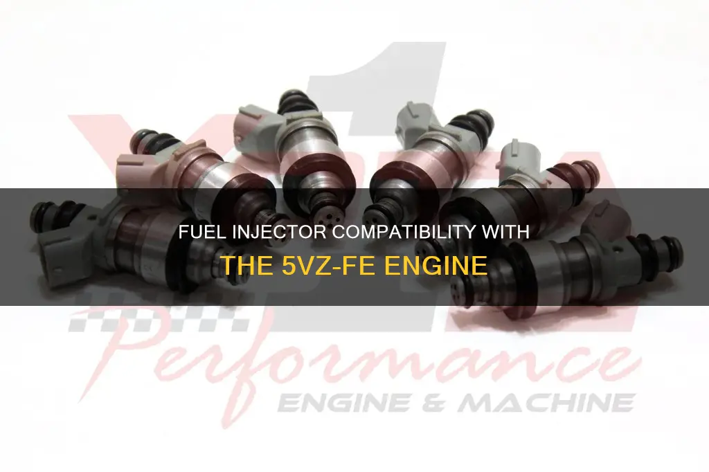 what fuel injectors fit on a 5vzfe