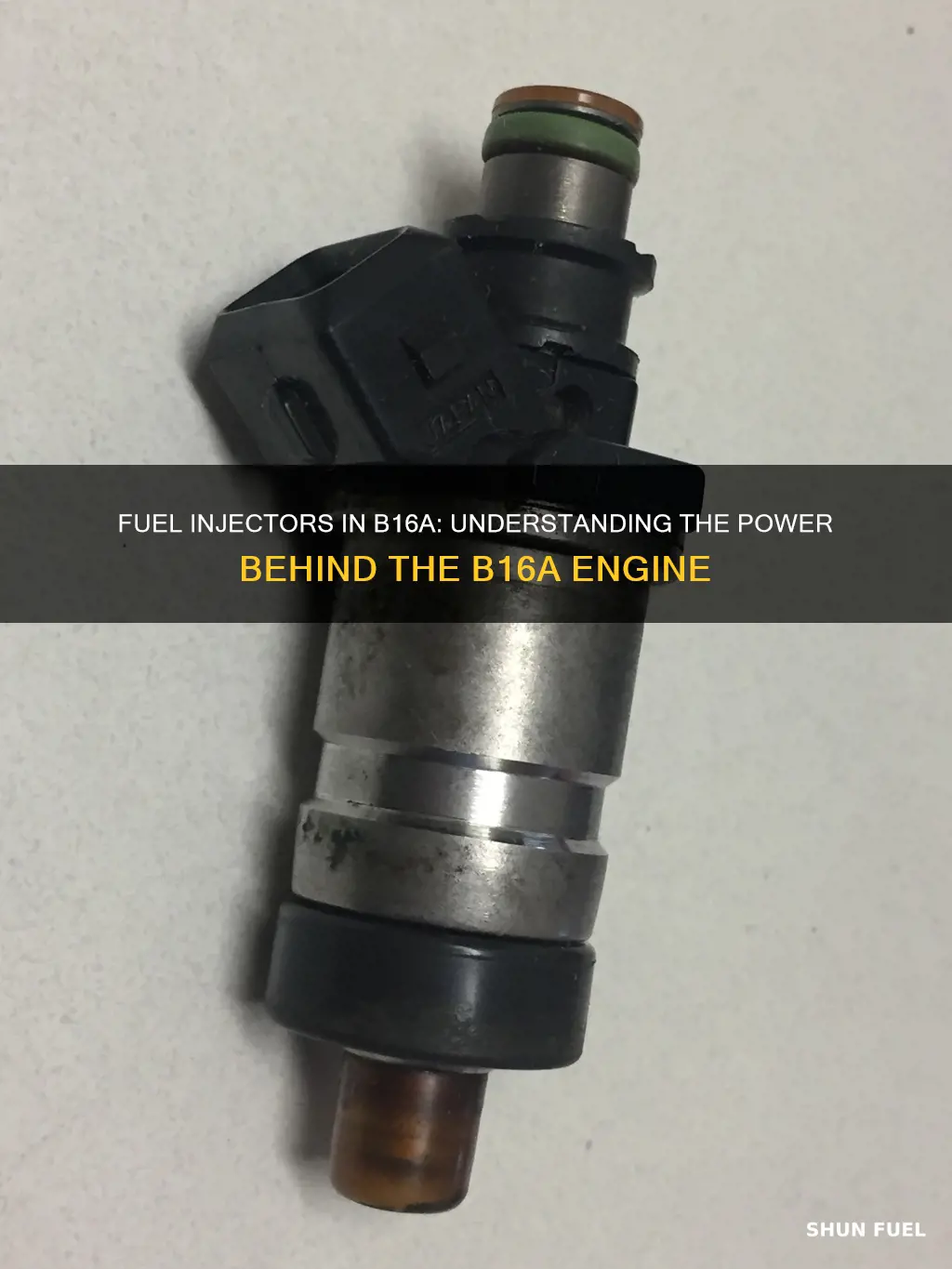 what fuel injectors in a b16a