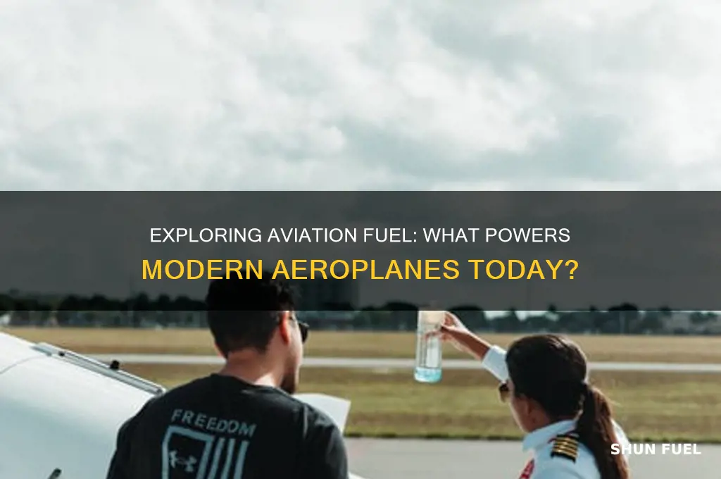 what fuel is aeroplane using