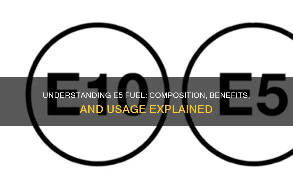 what fuel is e5
