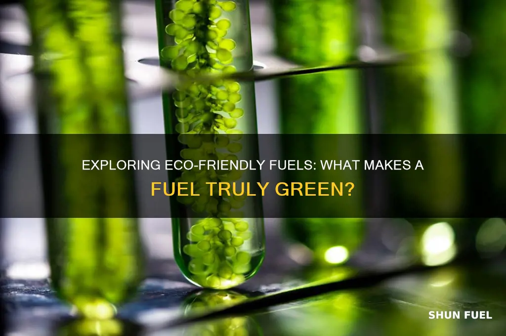 what fuel is green