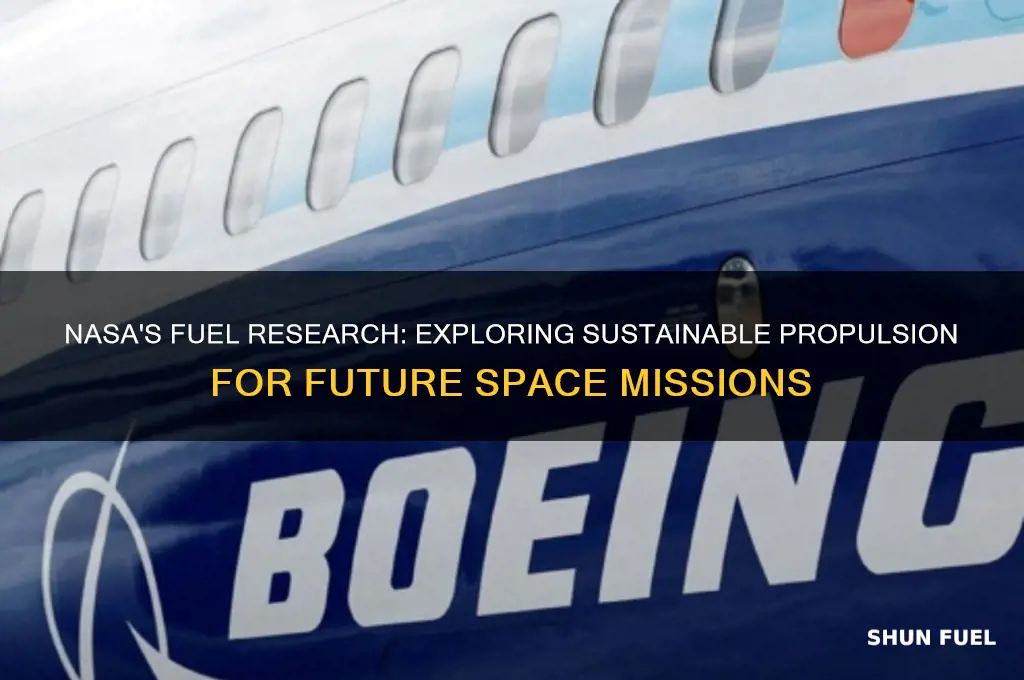 what fuel is nasa researching using