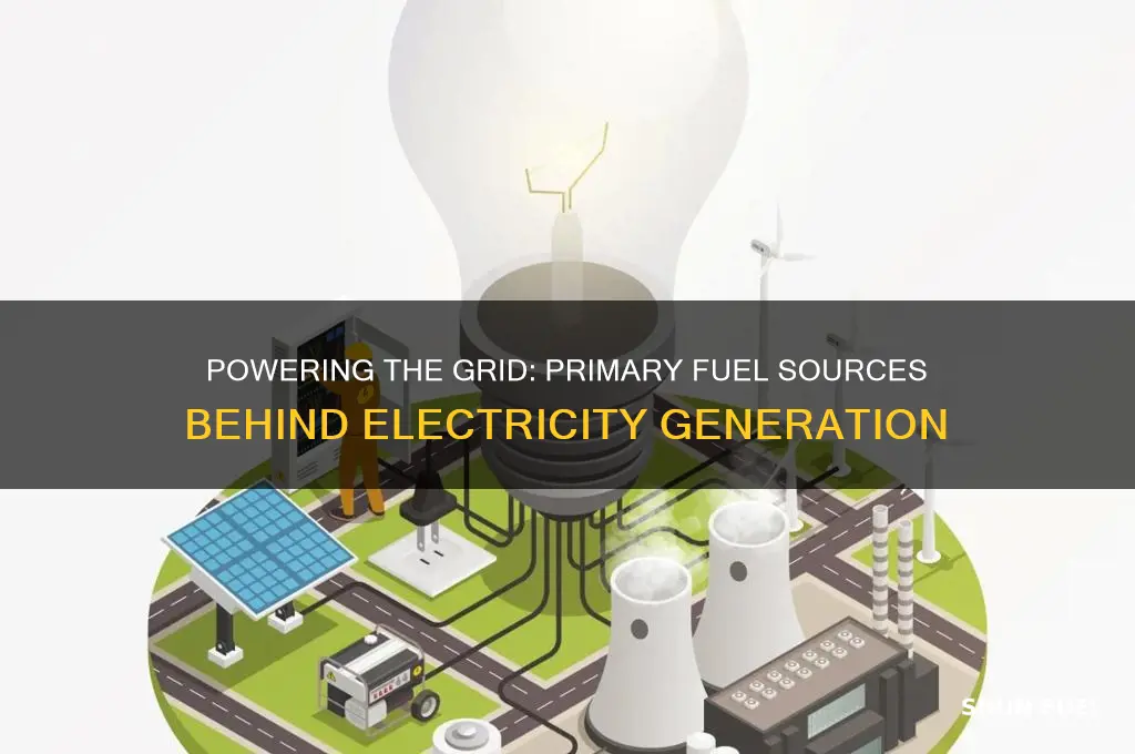 what fuel is primarily used electric grid