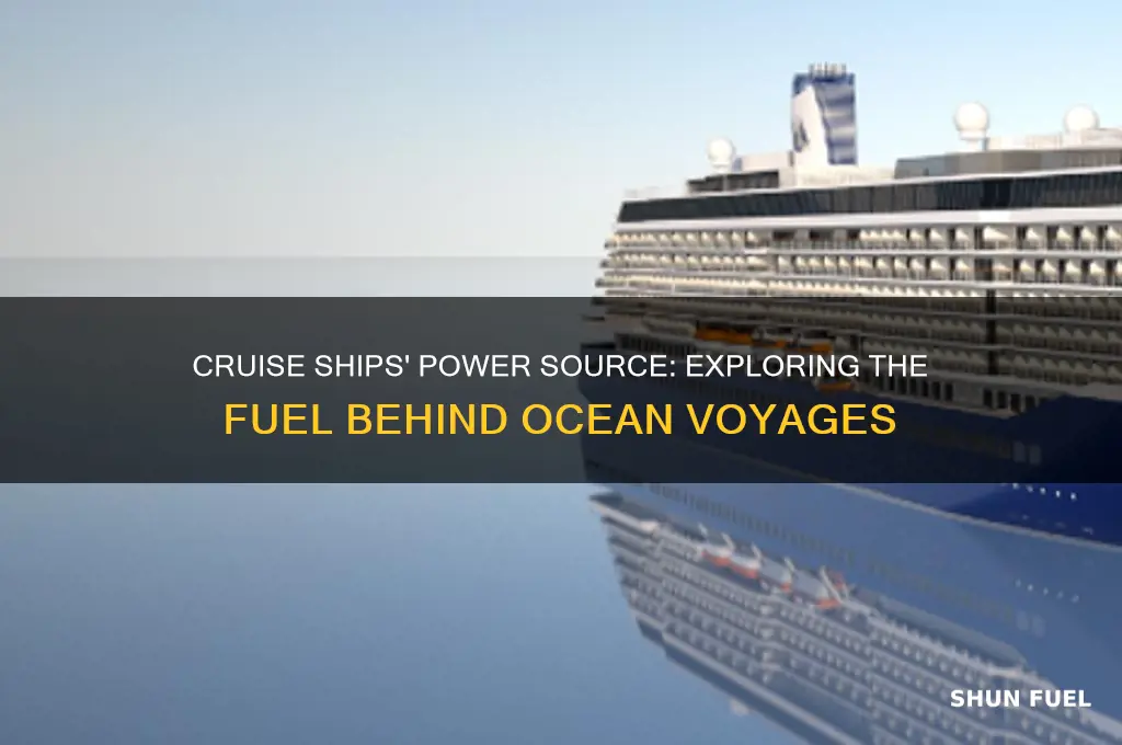 what fuel is used by cruise ships