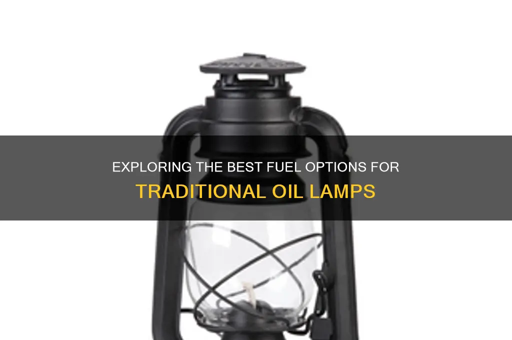 what fuel is used for oil lamps