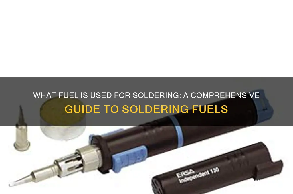 what fuel is used for soldering