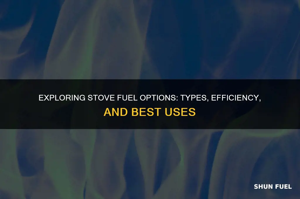 what fuel is used for stove