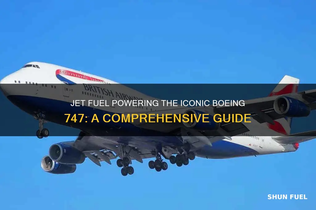 what fuel is used in a 747