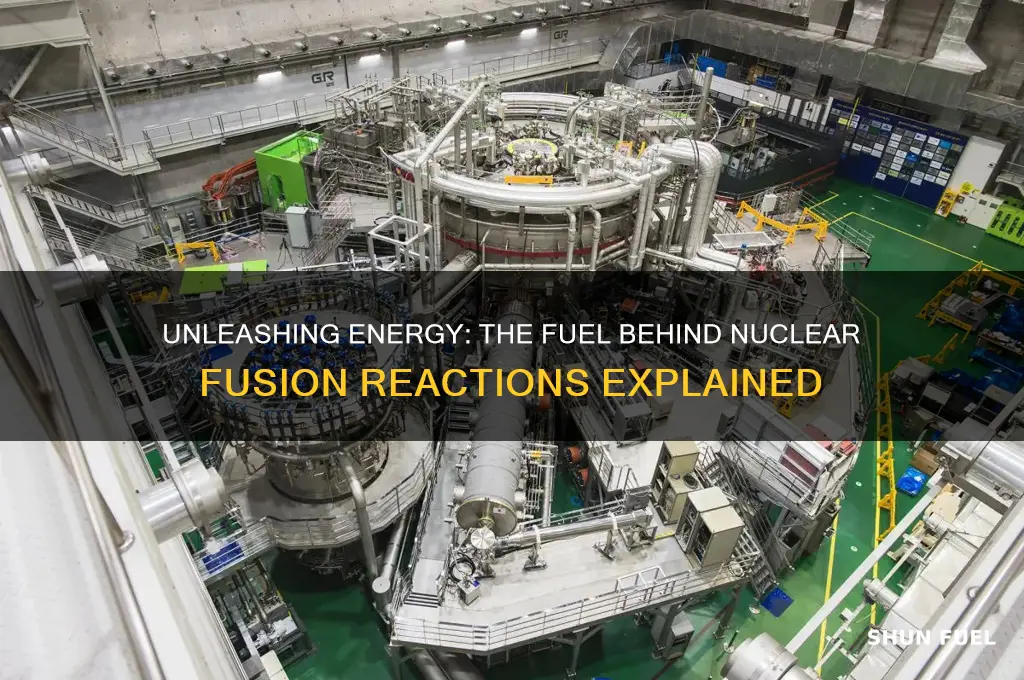 what fuel is used in a nuclear fusion reaction
