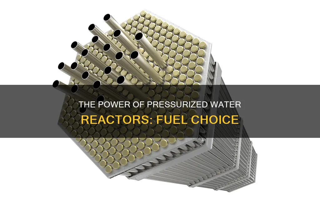 what fuel is used in a pressurized-water reactor