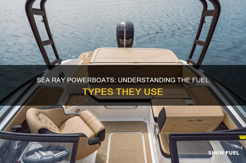 what fuel is used in a sea ray powerboat