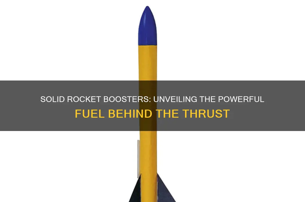 what fuel is used in a solid rocket booster