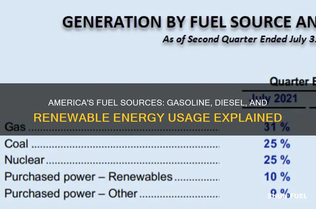 what fuel is used in america