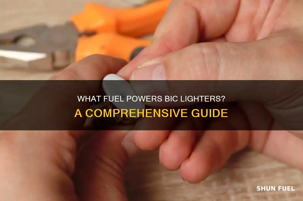 what fuel is used in bic lighters