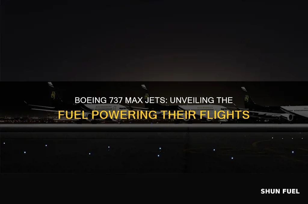what fuel is used in boeing 737 max jets