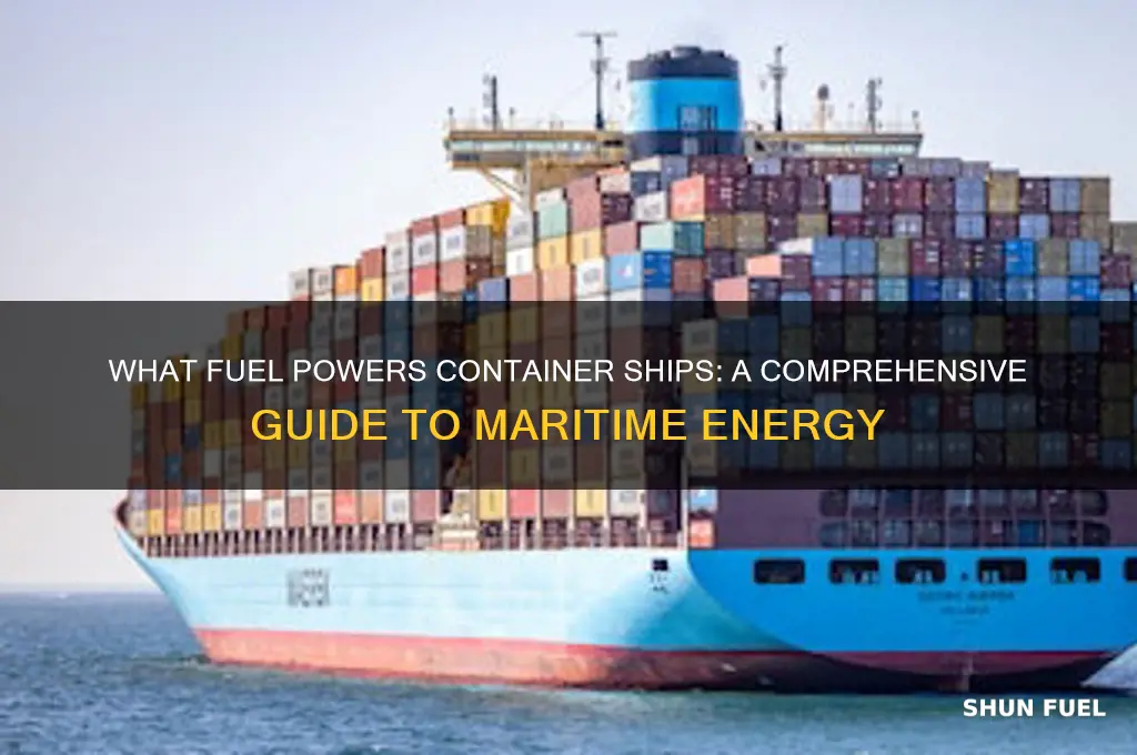 what fuel is used in container ships