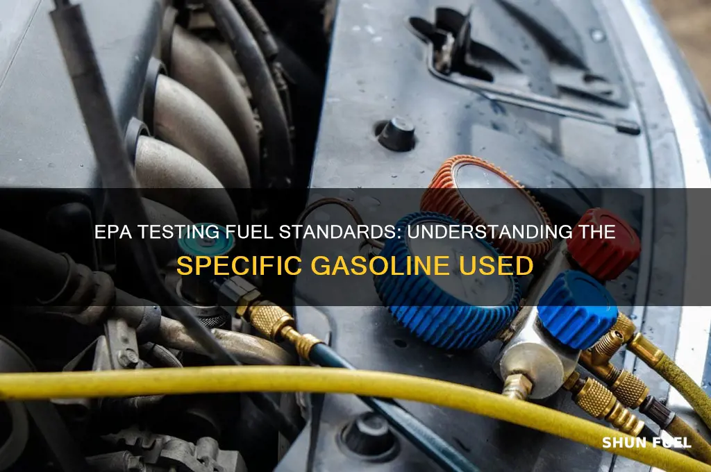what fuel is used in epa testing