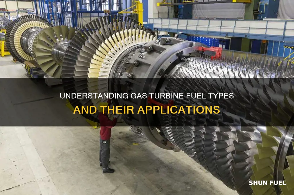 what fuel is used in gas turbine