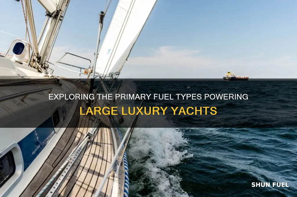 what fuel is used in large yachts