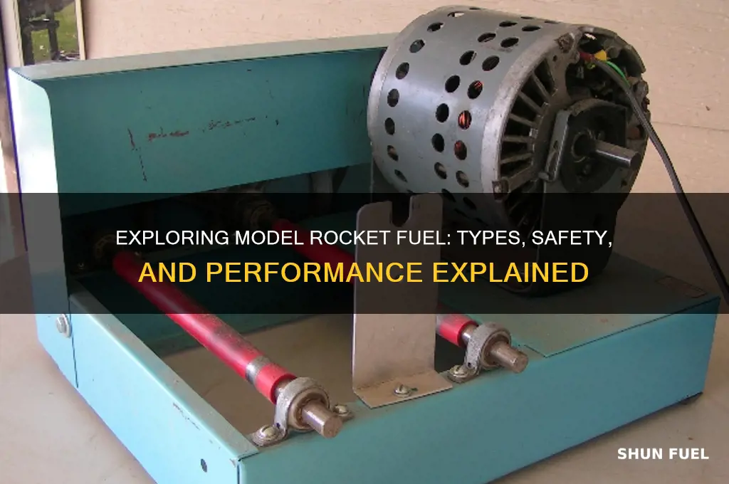 what fuel is used in model rockets