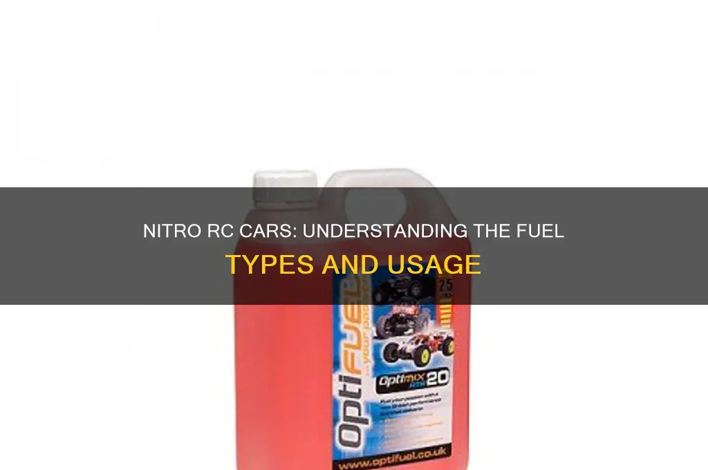 what fuel is used in nitro rc cars