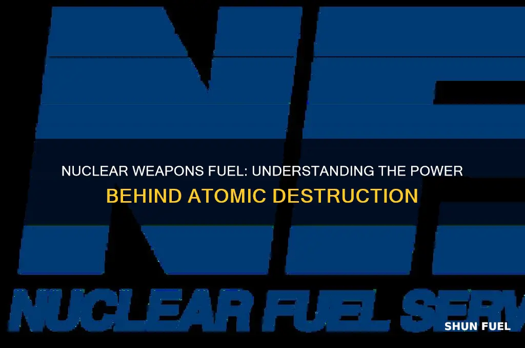 what fuel is used in nuclear weapons