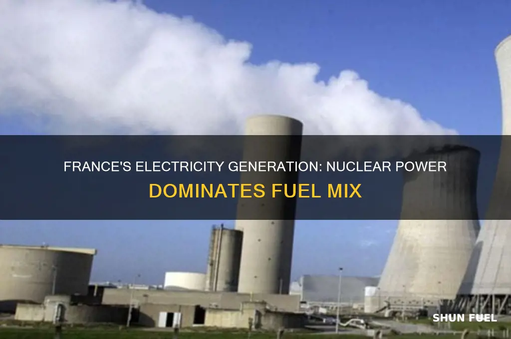 what fuel is used to generate electricity in france