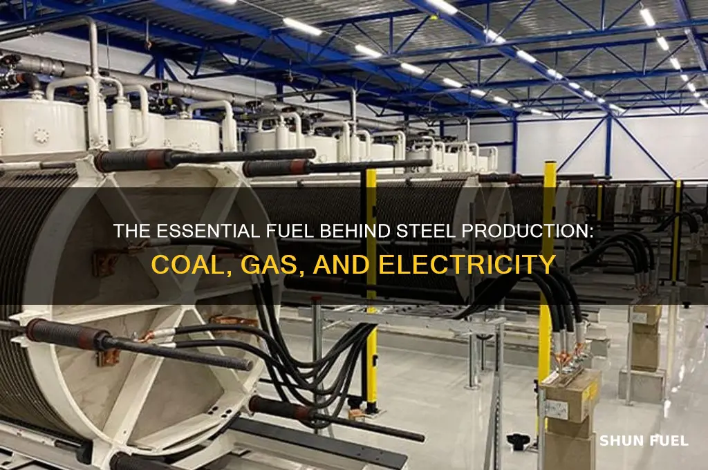 what fuel is used to make steel