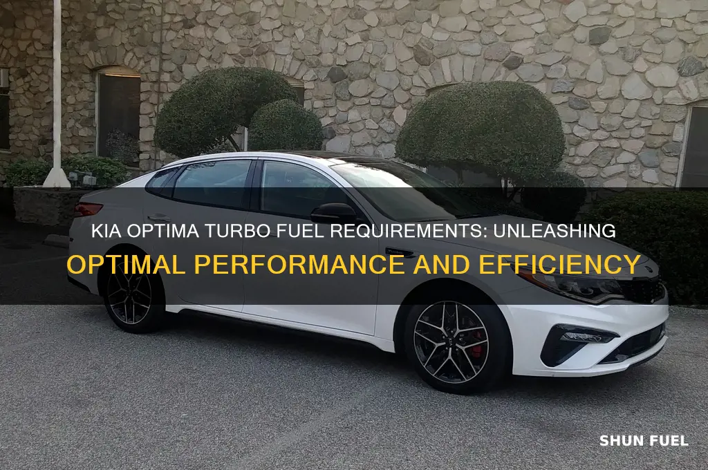 what fuel kia optima turbo