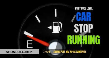 Cars Stop Running: Fuel Levels and Engine Function