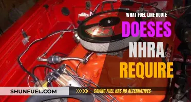 NHRA Fuel Line Rules: Routing Requirements Explained
