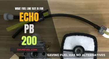 Fuel Line Size for Echo PB-200: The Correct Choice