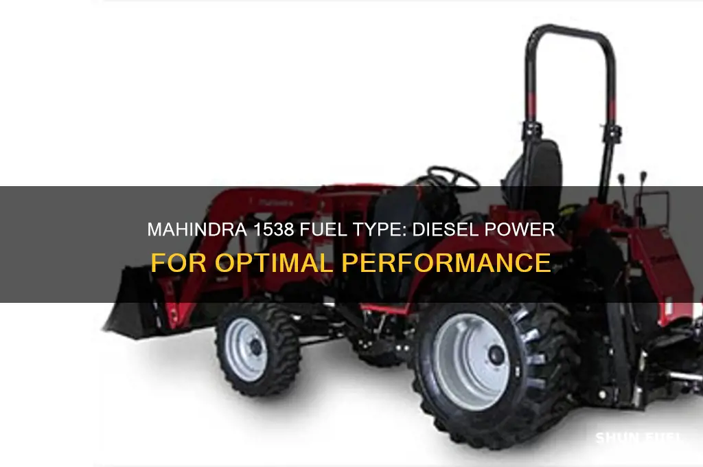 what fuel mahindra 1538