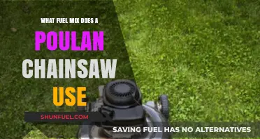 Poulan Chainsaw Fuel Mix Guide: Optimal Gas and Oil Ratio