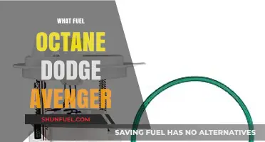 Dodge Avenger Fuel Octane Guide: Optimal Performance and Efficiency Tips