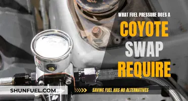 Fuel Pressure Requirements for Coyote Swap Engines