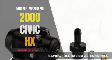 Fuel Pressure Maintenance for 2000 Civic HX