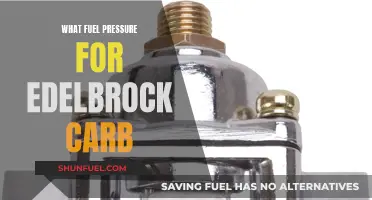 Fuel Pressure Sweet Spot for Edelbrock Carb Performance