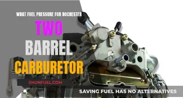 Ideal Fuel Pressure for Rochester Two-Barrel Carburetor Performance