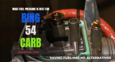 Ideal Fuel Pressure for Bing 54 Carb Performance