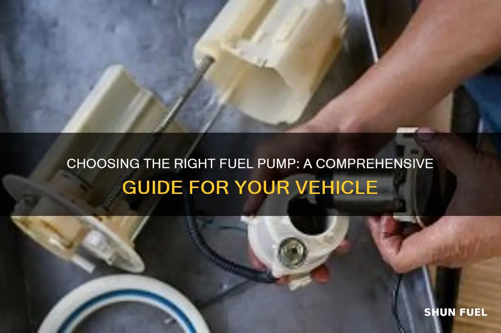 what fuel pump do i need