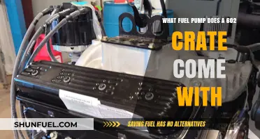 What Fuel Pump Comes with a 602 Crate Engine?